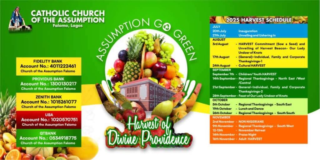 Children & Youth Harvest – Sunday, 7th September 2025